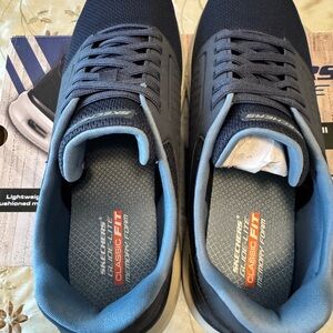 Skechers Navy and Gray Athletic Shoes